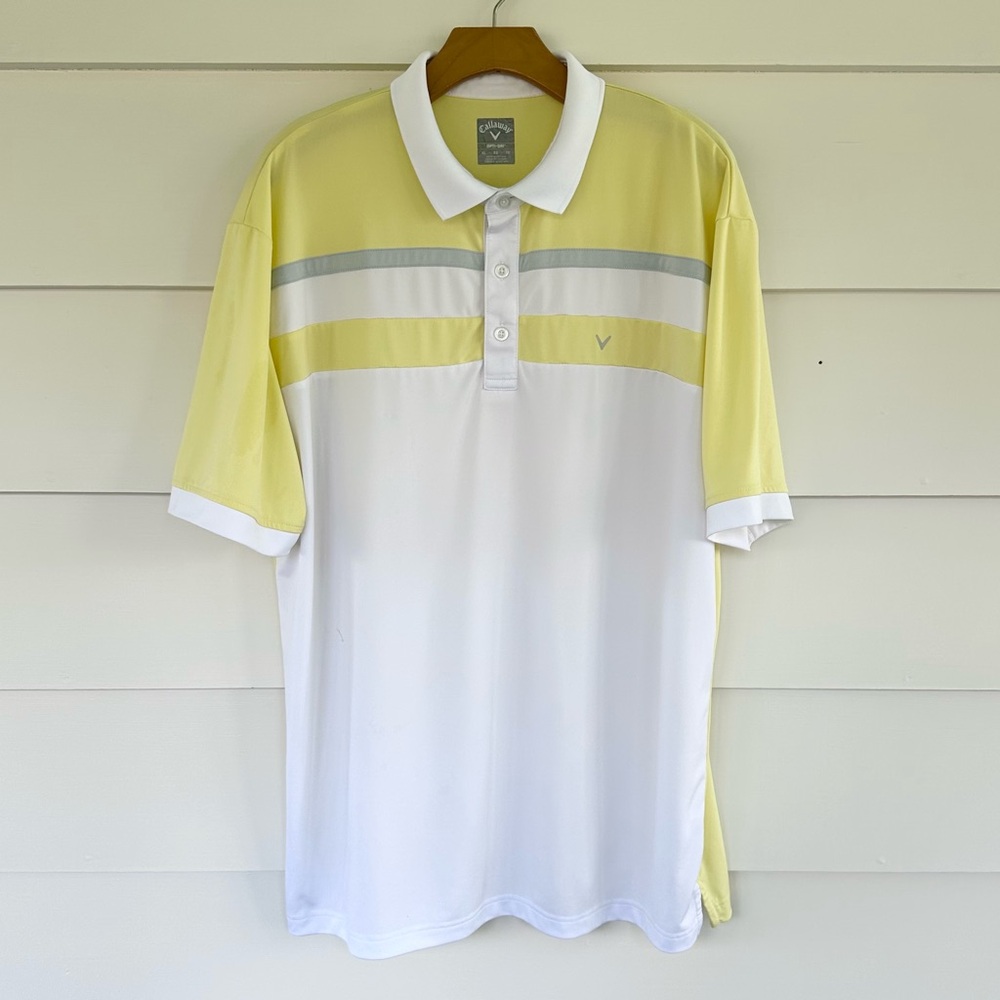 MENS- Callaway Polo shirt, EUC, XL